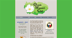 Desktop Screenshot of oviedowomansclub.org
